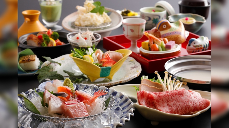 【さき楽30】【個室食】スタンダード：料理長自慢の「夏の岩崎会席」